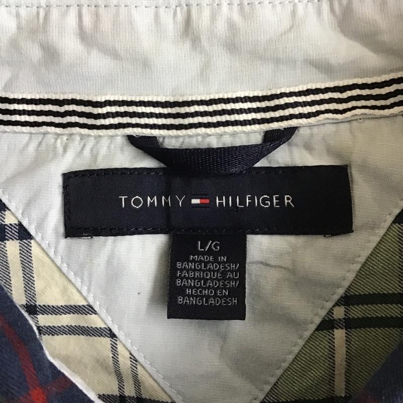トミーヒルフィガー TOMMY HILFIGER シャツ、ブラウス 長袖 長袖シャツ チェックシャツ ボタンダウンシャツ カジュアルシャツ L チェック マルチカラー / マルチカラー /  メンズ USED 古着 中古 10102573