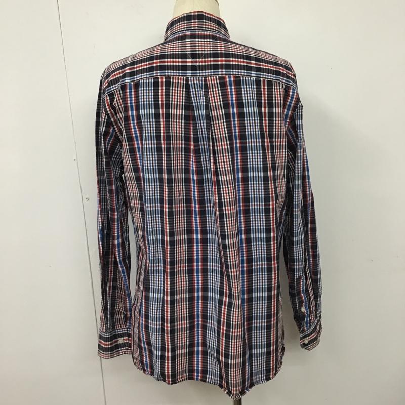 トミーヒルフィガー TOMMY HILFIGER シャツ、ブラウス 長袖 長袖シャツ チェックシャツ ボタンダウンシャツ カジュアルシャツ L チェック マルチカラー / マルチカラー /  メンズ USED 古着 中古 10102574