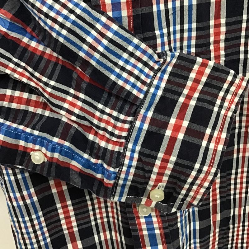 トミーヒルフィガー TOMMY HILFIGER シャツ、ブラウス 長袖 長袖シャツ チェックシャツ ボタンダウンシャツ カジュアルシャツ L チェック マルチカラー / マルチカラー /  メンズ USED 古着 中古 10102574