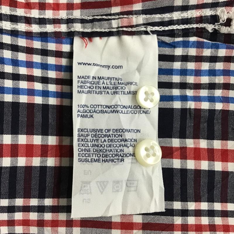 トミーヒルフィガー TOMMY HILFIGER シャツ、ブラウス 長袖 長袖シャツ チェックシャツ ボタンダウンシャツ カジュアルシャツ L チェック マルチカラー / マルチカラー /  メンズ USED 古着 中古 10102574