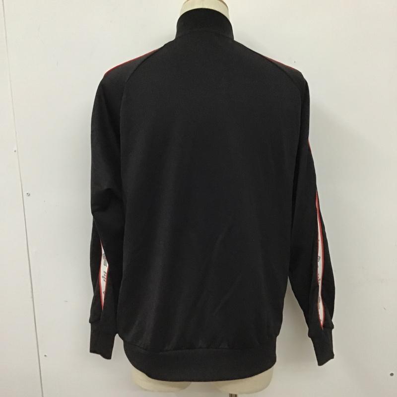 ジーユー GU ジャケット、上着 ジャンパー、ブルゾン 341-314536 トラックジャケット アウター ジャージ STUDIOSEVEN コラボ M ロゴ、文字 黒 / ブラック /  メンズ USED 古着 中古 10102580