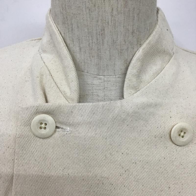 ジーユー GU ジャケット、上着 ジャケット、ブレザー 331-329611 HonestDeliBYSTUDIOSEVENxGUデニムシャツ ジャケット コラボ XS プリント 白 / ホワイト /  メンズ USED 古着 中古 10102582