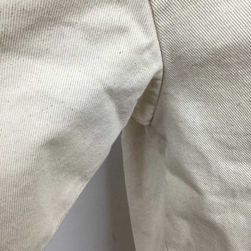 ジーユー GU ジャケット、上着 ジャケット、ブレザー 331-329611 HonestDeliBYSTUDIOSEVENxGUデニムシャツ ジャケット コラボ XS プリント 白 / ホワイト /  メンズ USED 古着 中古 10102582