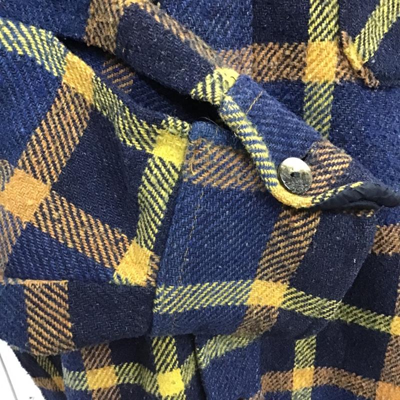 古着 USED シャツ、ブラウス 長袖 長袖シャツ チェックシャツ 70s カラーシャツ L チェック マルチカラー / マルチカラー /  メンズ USED 古着 中古 10102602