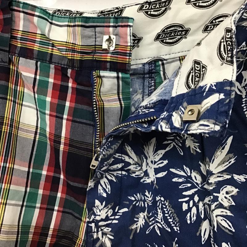 ディッキーズ Dickies パンツ ショートパンツ 142M40WD08 クレイジーパターンショートパンツ 総柄 ハーフパンツ 34インチ 総柄 マルチカラー / マルチカラー /  メンズ USED 古着 中古 10102633