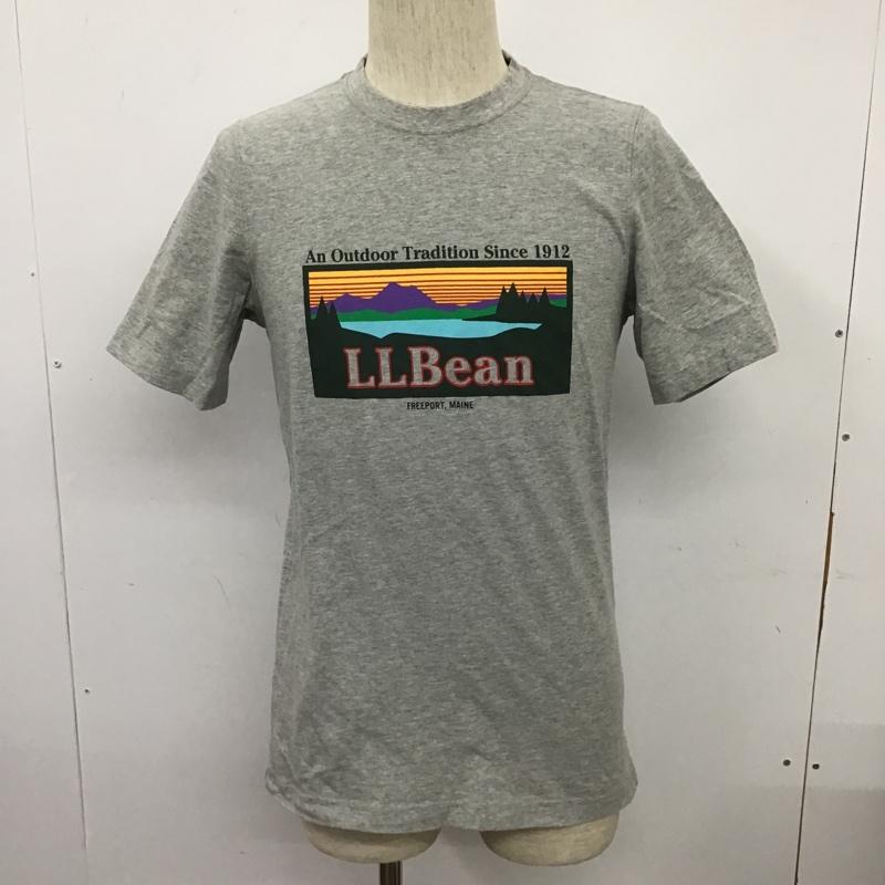 エルエルビーン L.L.Bean Tシャツ 半袖 S プリント 灰 / グレー /  メンズ USED 古着 中古 10102634