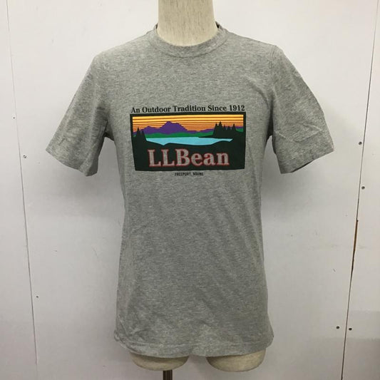 エルエルビーン L.L.Bean Tシャツ 半袖 S プリント 灰 / グレー /  メンズ USED 古着 中古 10102634