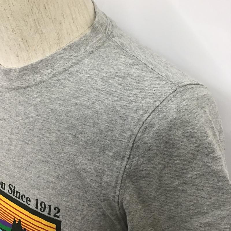 エルエルビーン L.L.Bean Tシャツ 半袖 S プリント 灰 / グレー /  メンズ USED 古着 中古 10102634
