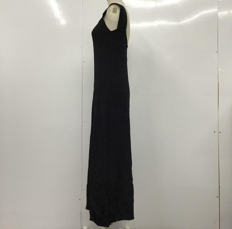 ジーナシス JEANASIS ワンピース ロングスカート FREE 無地 黒 / ブラック /  レディース USED 古着 中古 10102646