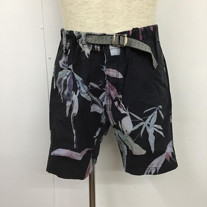 ポールスミス Paul Smith パンツ ショートパンツ ショートパンツ ハーフパンツ カジュアルパンツ S プリント 黒 / ブラック /  メンズ USED 古着 中古 10102676