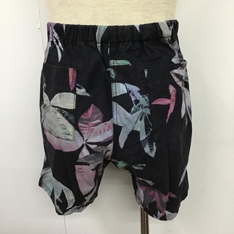 ポールスミス Paul Smith パンツ ショートパンツ ショートパンツ ハーフパンツ カジュアルパンツ S プリント 黒 / ブラック /  メンズ USED 古着 中古 10102676