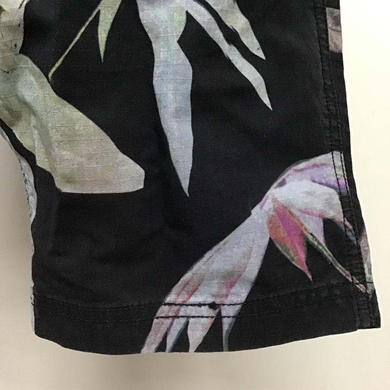 ポールスミス Paul Smith パンツ ショートパンツ ショートパンツ ハーフパンツ カジュアルパンツ S プリント 黒 / ブラック /  メンズ USED 古着 中古 10102676