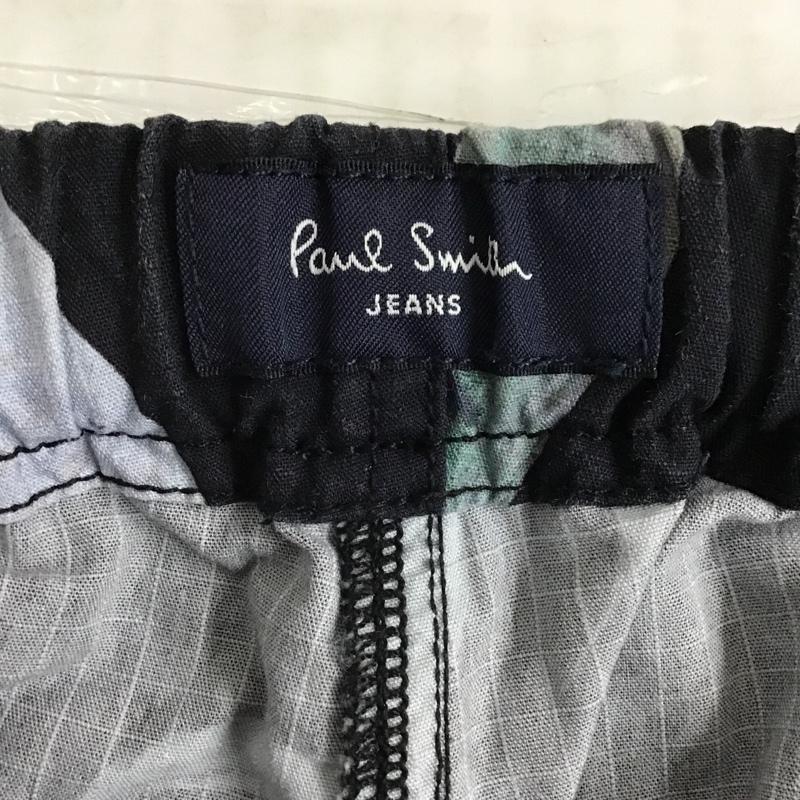 ポールスミス Paul Smith パンツ ショートパンツ ショートパンツ ハーフパンツ カジュアルパンツ S プリント 黒 / ブラック /  メンズ USED 古着 中古 10102676