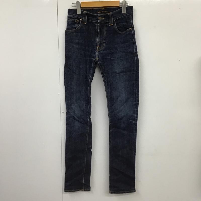 ヌーディージーンズ Nudie Jeans パンツ デニム、ジーンズ デニムパンツ スリムパンツ ストレッチパンツ ジーンズ 29インチ 無地 インディゴ / インディゴ /  メンズ USED 古着 中古 10102679