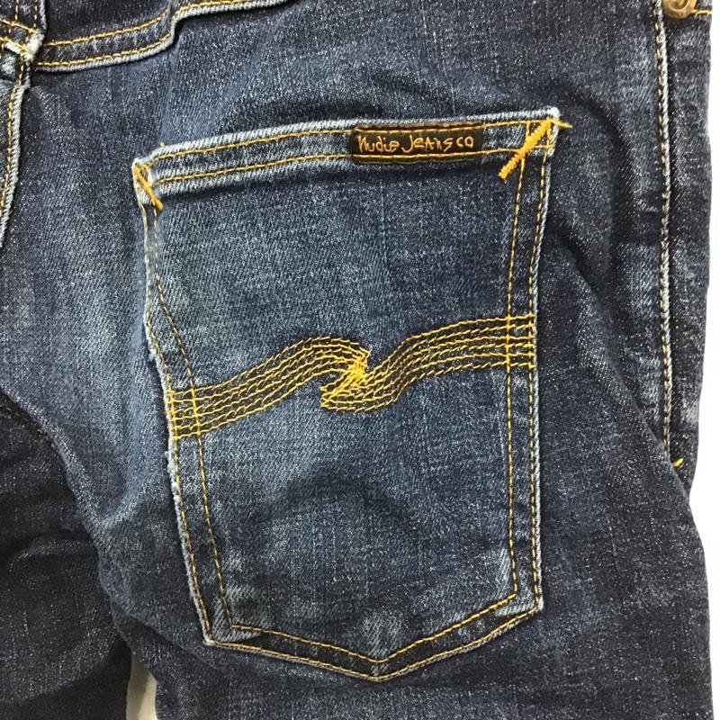 ヌーディージーンズ Nudie Jeans パンツ デニム、ジーンズ デニムパンツ スリムパンツ ストレッチパンツ ジーンズ 29インチ 無地 インディゴ / インディゴ /  メンズ USED 古着 中古 10102679