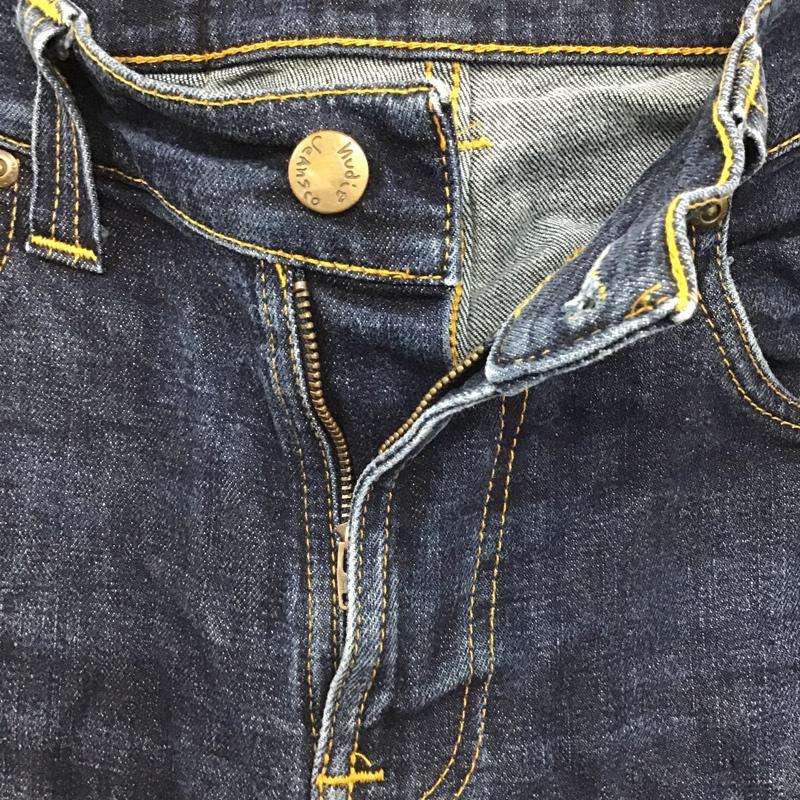 ヌーディージーンズ Nudie Jeans パンツ デニム、ジーンズ デニムパンツ スリムパンツ ストレッチパンツ ジーンズ 29インチ 無地 インディゴ / インディゴ /  メンズ USED 古着 中古 10102679