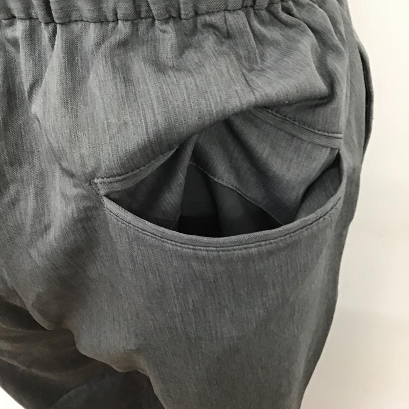 ユナイテッドアローズ UNITED ARROWS パンツ スラックス カジュアルパンツ ストレートパンツ チノパン ワイドパンツ L 無地 灰 / グレー /  メンズ USED 古着 中古 10102680