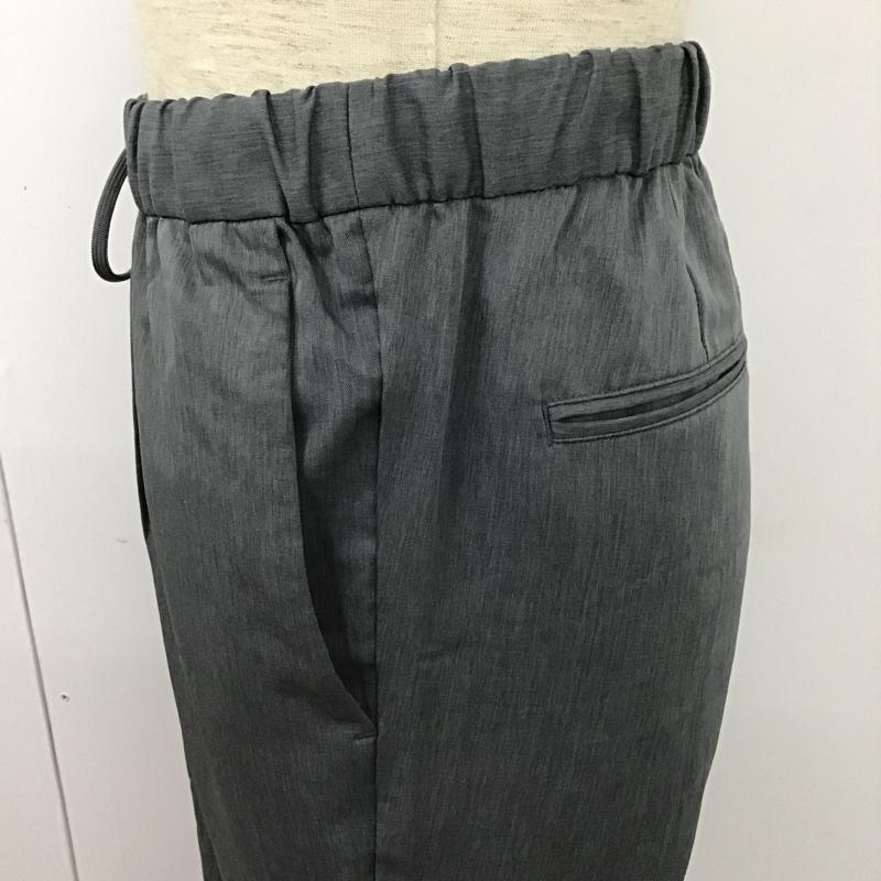 ユナイテッドアローズ UNITED ARROWS パンツ スラックス カジュアルパンツ ストレートパンツ チノパン ワイドパンツ L 無地 灰 / グレー /  メンズ USED 古着 中古 10102680