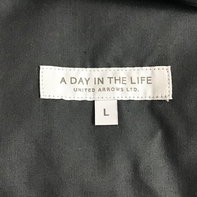 ユナイテッドアローズ UNITED ARROWS パンツ スラックス カジュアルパンツ ストレートパンツ チノパン ワイドパンツ L 無地 灰 / グレー /  メンズ USED 古着 中古 10102680