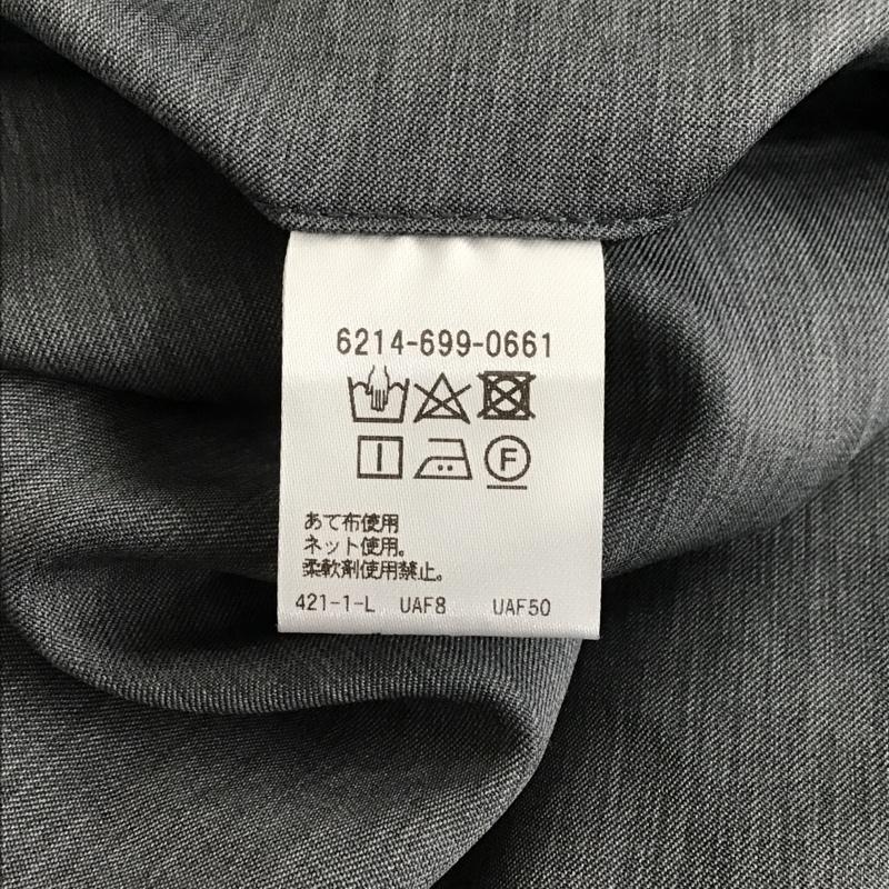 ユナイテッドアローズ UNITED ARROWS パンツ スラックス カジュアルパンツ ストレートパンツ チノパン ワイドパンツ L 無地 灰 / グレー /  メンズ USED 古着 中古 10102680