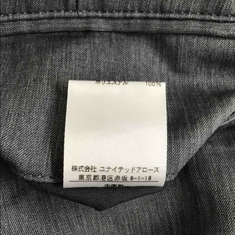 ユナイテッドアローズ UNITED ARROWS パンツ スラックス カジュアルパンツ ストレートパンツ チノパン ワイドパンツ L 無地 灰 / グレー /  メンズ USED 古着 中古 10102680