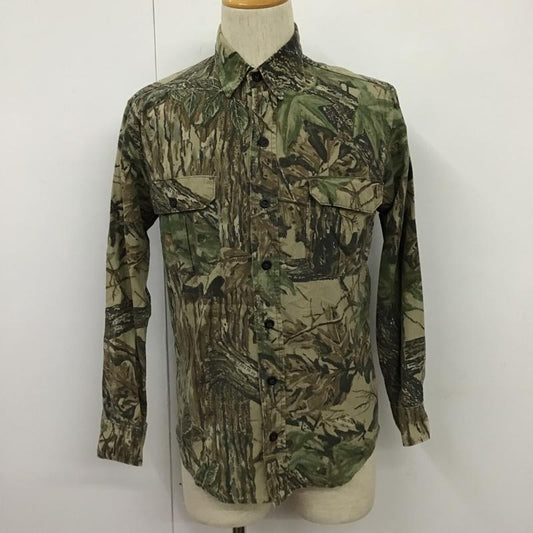 ＵＳフルギ US古着 シャツ、ブラウス 長袖 長袖シャツ カラーシャツ ポケットシャツ ミリタリーシャツ M カモフラージュ柄・迷彩 マルチカラー / マルチカラー /  メンズ USED 古着 中古 10102687