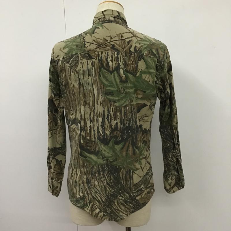 ＵＳフルギ US古着 シャツ、ブラウス 長袖 長袖シャツ カラーシャツ ポケットシャツ ミリタリーシャツ M カモフラージュ柄・迷彩 マルチカラー / マルチカラー /  メンズ USED 古着 中古 10102687