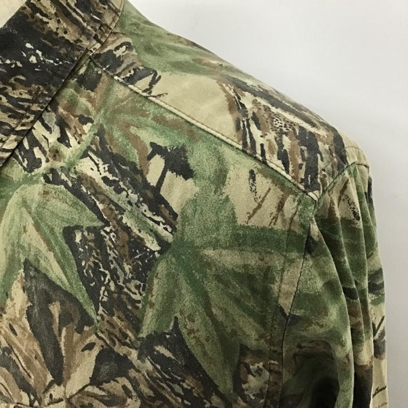 ＵＳフルギ US古着 シャツ、ブラウス 長袖 長袖シャツ カラーシャツ ポケットシャツ ミリタリーシャツ M カモフラージュ柄・迷彩 マルチカラー / マルチカラー /  メンズ USED 古着 中古 10102687