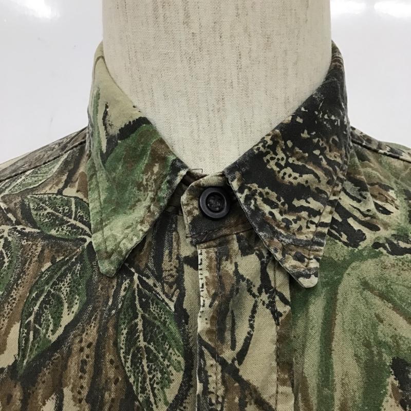 ＵＳフルギ US古着 シャツ、ブラウス 長袖 長袖シャツ カラーシャツ ポケットシャツ ミリタリーシャツ M カモフラージュ柄・迷彩 マルチカラー / マルチカラー /  メンズ USED 古着 中古 10102687