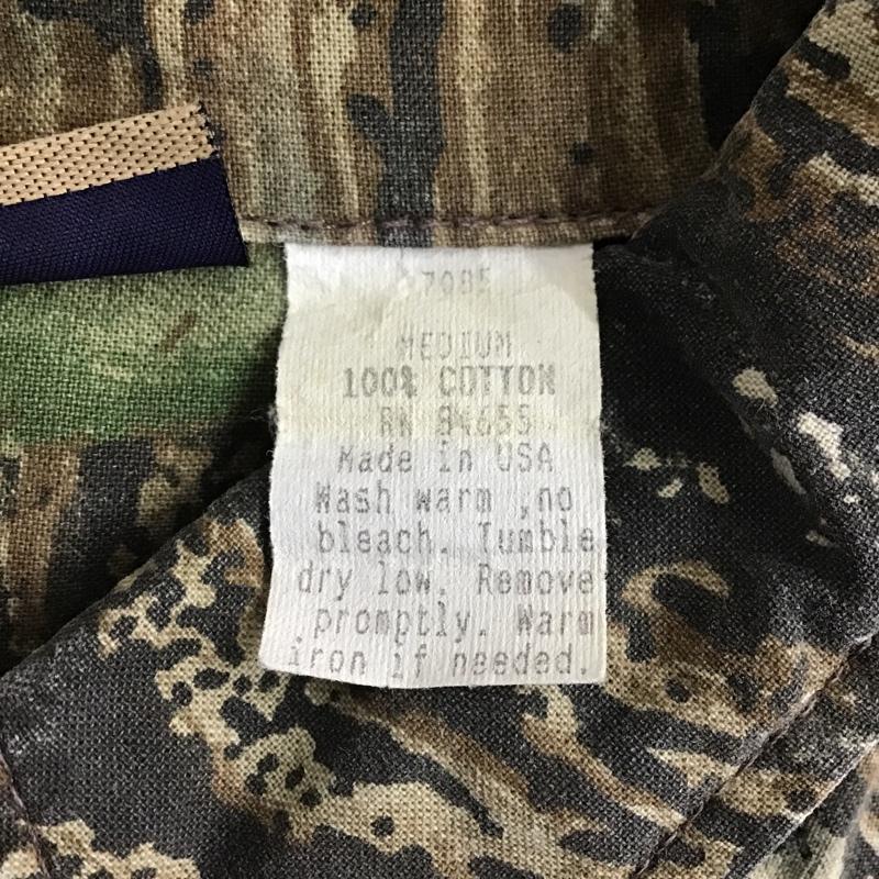 ＵＳフルギ US古着 シャツ、ブラウス 長袖 長袖シャツ カラーシャツ ポケットシャツ ミリタリーシャツ M カモフラージュ柄・迷彩 マルチカラー / マルチカラー /  メンズ USED 古着 中古 10102687