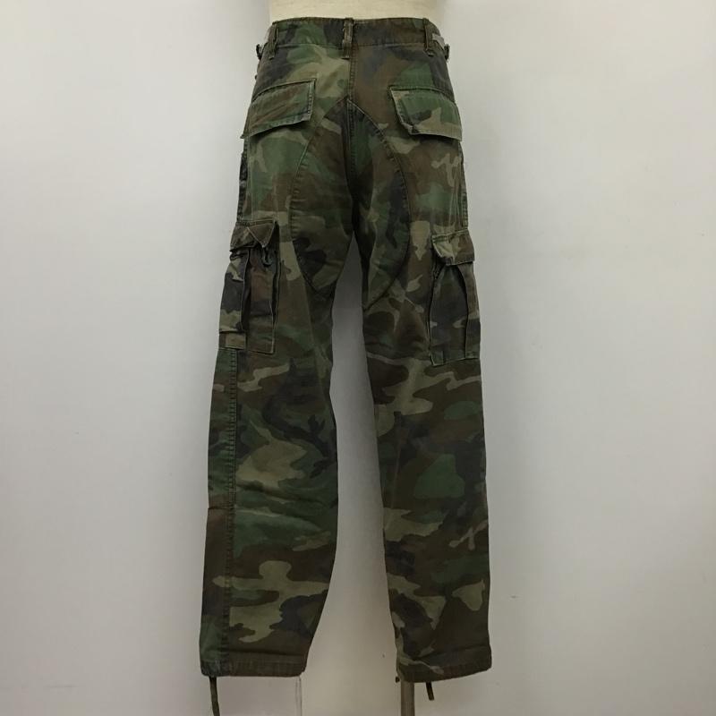 古着 USED パンツ ワークパンツ、ペインターパンツ カモフラ ミリタリーパンツ 27インチ 総柄 X カモフラージュ柄・迷彩 マルチカラー / マルチカラー /  メンズ USED 古着 中古 10102700