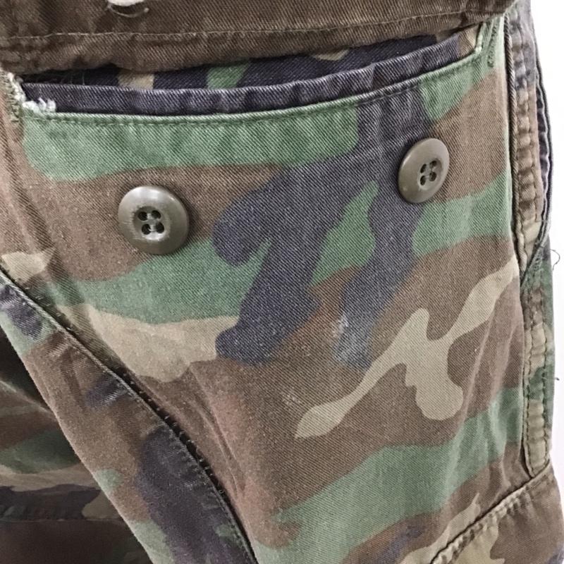 古着 USED パンツ ワークパンツ、ペインターパンツ カモフラ ミリタリーパンツ 27インチ 総柄 X カモフラージュ柄・迷彩 マルチカラー / マルチカラー /  メンズ USED 古着 中古 10102700