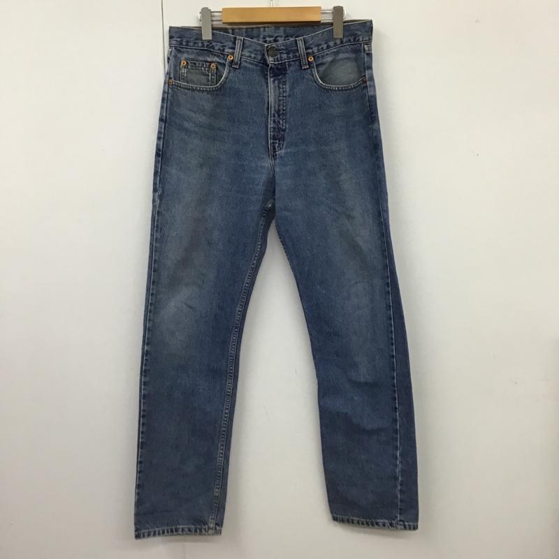 リーバイス Levi's パンツ デニム、ジーンズ W33L32 33インチ 無地 水色 / ライトブルー /  メンズ USED 古着 中古 10102701
