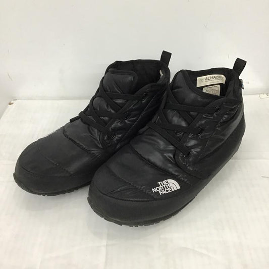 ザノースフェイス THE NORTH FACE アウトドアシューズ アウトドアシューズ NF51487 NSE TRACTION CHUKKA WP ブーツ ヌプシ 28cm 28.0cm ロゴ、文字 黒 / ブラック /  メンズ USED 古着 中古 10102714