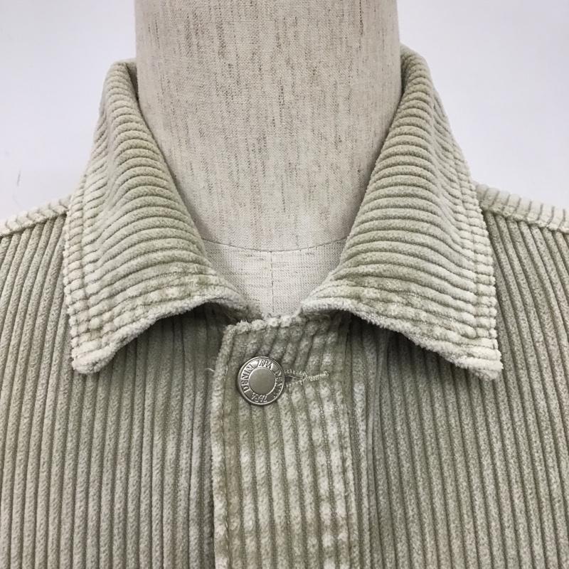 ザラ ZARA ジャケット、上着 ジャケット、ブレザー コーデュロイジャケット S 無地 マルチカラー / マルチカラー / X カーキ / カーキ /  メンズ USED 古着 中古 10102718