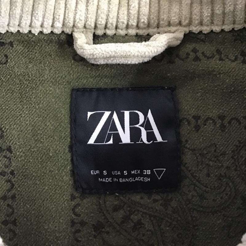 ザラ ZARA ジャケット、上着 ジャケット、ブレザー コーデュロイジャケット S 無地 マルチカラー / マルチカラー / X カーキ / カーキ /  メンズ USED 古着 中古 10102718