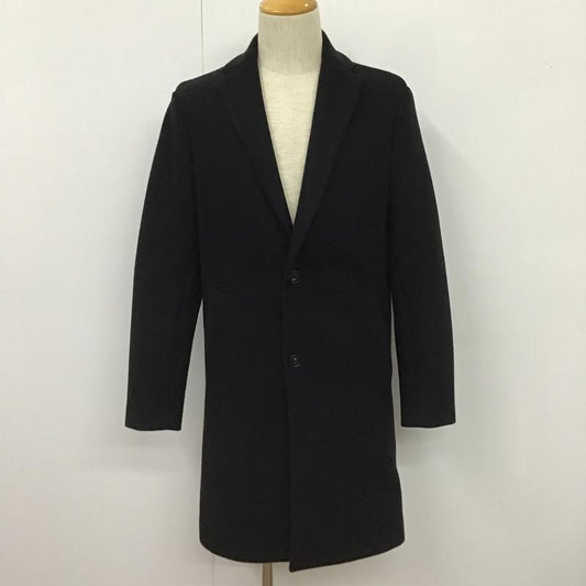 ザラ ZARA コート コート一般 XS 無地 黒 / ブラック /  メンズ USED 古着 中古 10102721