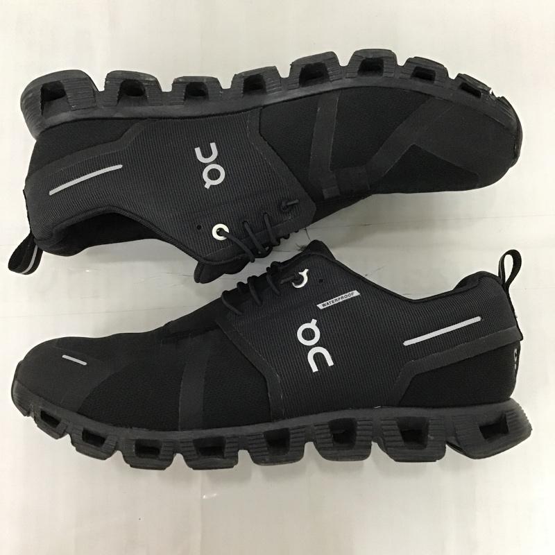 オン On スニーカー スニーカー 98842 Cloud 5 Waterproof UK8.5 US：9 ロゴ、文字 黒 / ブラック /  メンズ USED 古着 中古 10102776