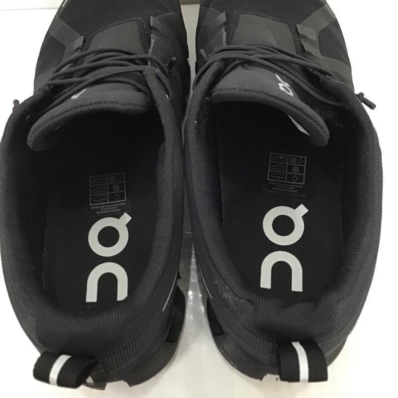 オン On スニーカー スニーカー 98842 Cloud 5 Waterproof UK8.5 US：9 ロゴ、文字 黒 / ブラック /  メンズ USED 古着 中古 10102776