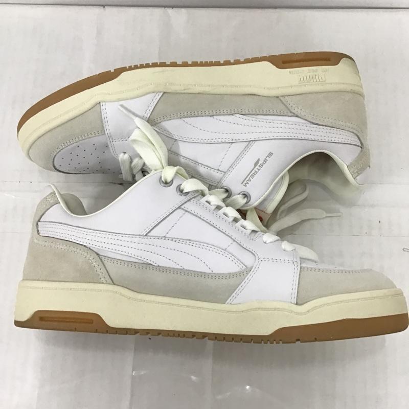 プーマ PUMA スニーカー スニーカー 385260-01 SLIPSTREAM LO AMI 27cm 箱有 27.0cm ワンポイント 白 / ホワイト /  メンズ USED 古着 中古 10102780