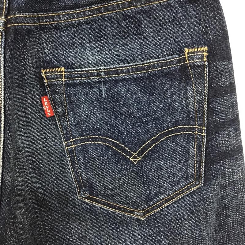 リーバイス Levi's パンツ デニム、ジーンズ W28L32 28インチ 無地 インディゴ / インディゴ /  メンズ USED 古着 中古 10102794