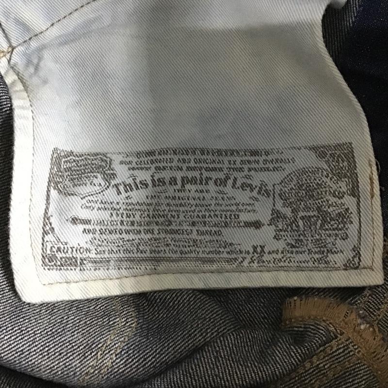 リーバイス Levi's パンツ デニム、ジーンズ W28L32 28インチ 無地 インディゴ / インディゴ /  メンズ USED 古着 中古 10102794