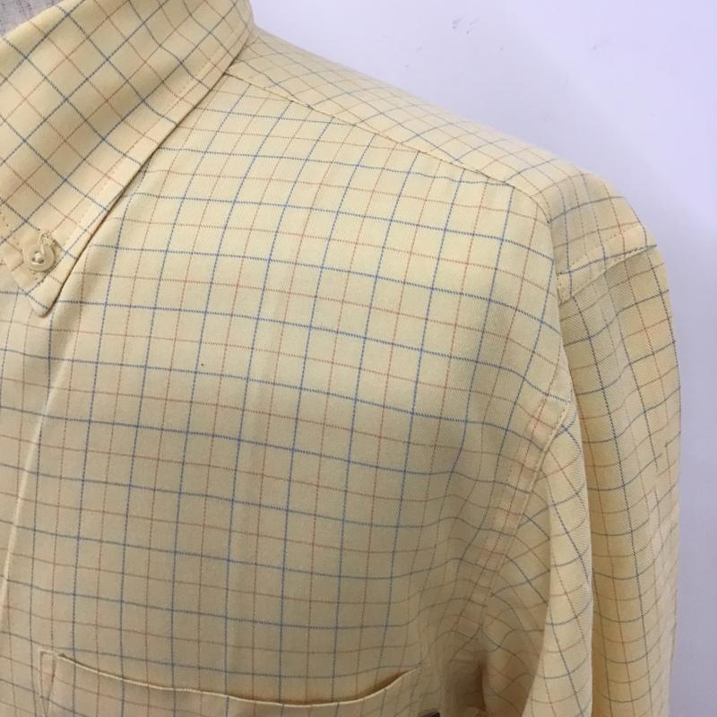 エーグル AIGLE シャツ、ブラウス 長袖 ボタンダウンシャツ M チェック マルチカラー / マルチカラー /  メンズ USED 古着 中古 10102795