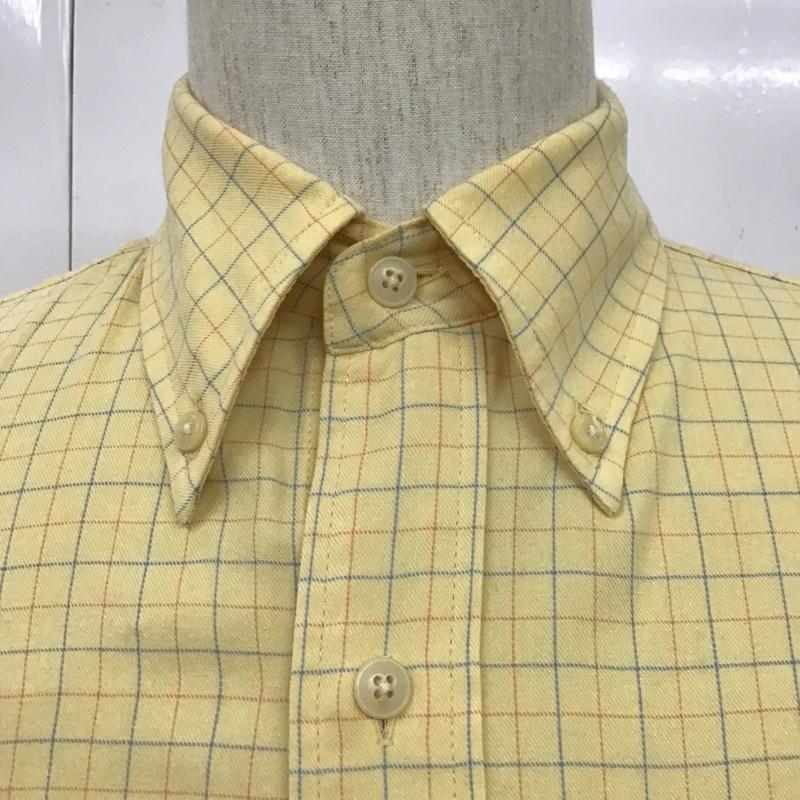 エーグル AIGLE シャツ、ブラウス 長袖 ボタンダウンシャツ M チェック マルチカラー / マルチカラー /  メンズ USED 古着 中古 10102795