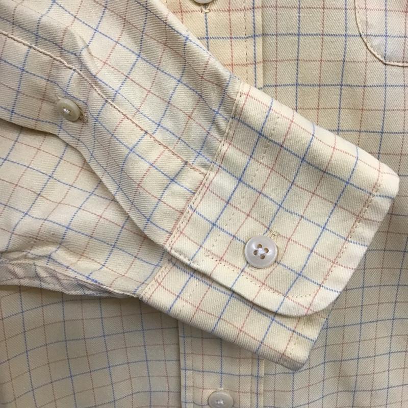 エーグル AIGLE シャツ、ブラウス 長袖 ボタンダウンシャツ M チェック マルチカラー / マルチカラー /  メンズ USED 古着 中古 10102795