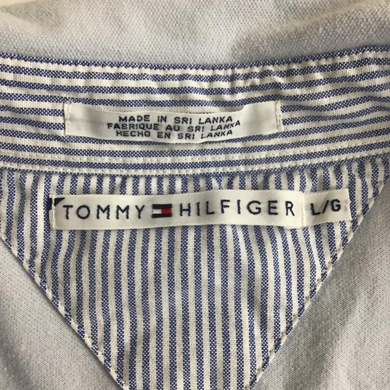 トミーヒルフィガー TOMMY HILFIGER ワンピース ロングスカート L 無地 水色 / ライトブルー /  レディース USED 古着 中古 10102801