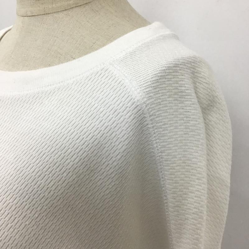 エモダ EMODA カットソー 長袖 042152702001 マークウエストルーズプルオーバー FREE 無地 白 / ホワイト /  レディース USED 古着 中古 10102804