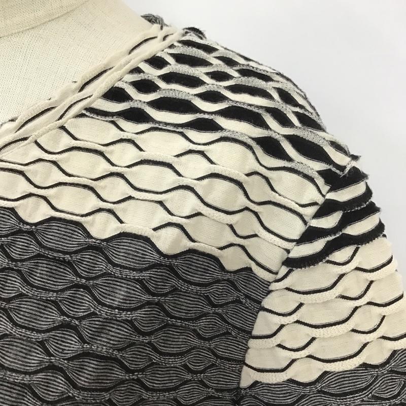 ザラ ZARA カットソー 半袖 L  マルチカラー / マルチカラー /  レディース USED 古着 中古 10102806