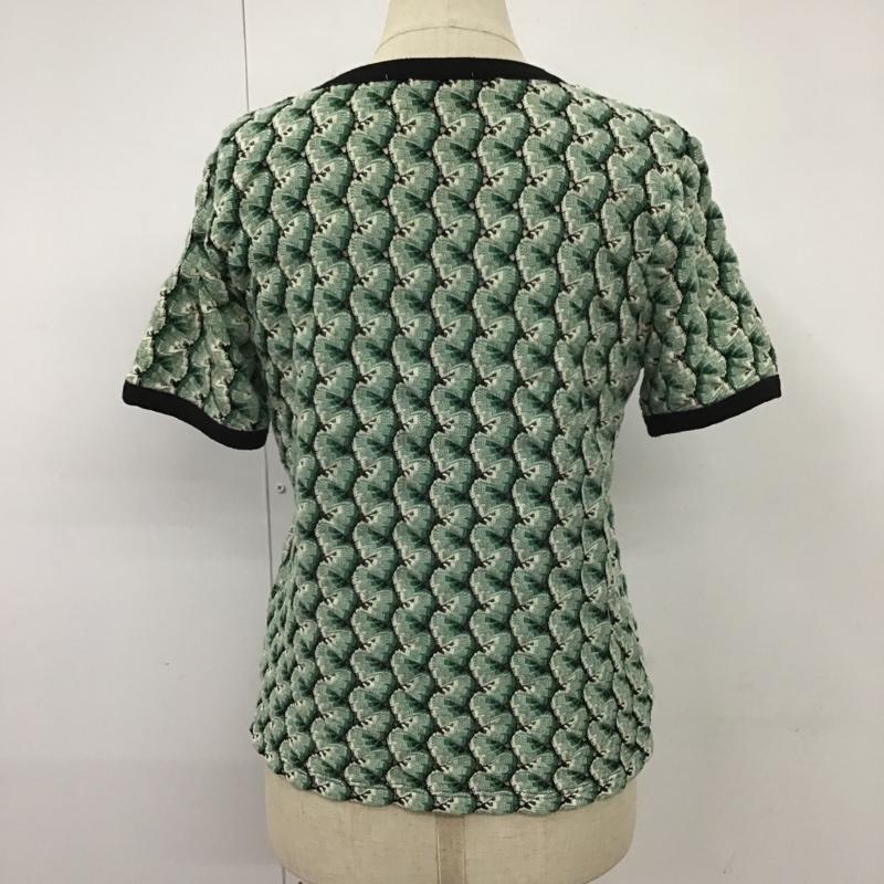 ザラ ZARA カットソー 半袖 L  マルチカラー / マルチカラー /  レディース USED 古着 中古 10102808