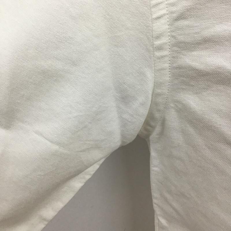 アベイシングエイプ A BATHING APE シャツ、ブラウス 長袖 ボタンダウンシャツ M 無地 白 / ホワイト /  メンズ USED 古着 中古 10102817